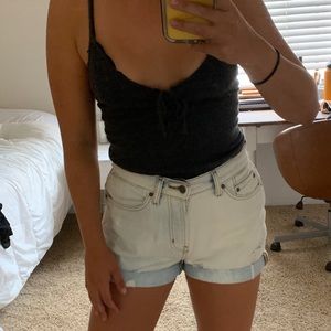 Rip curl jean shorts